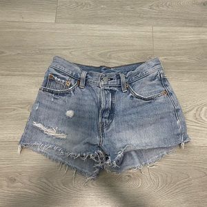 SOLD - Levi’s 501 Denim Shorts